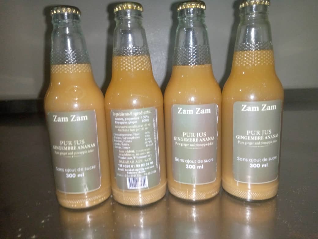 Cocktail Ananas-Gingembre